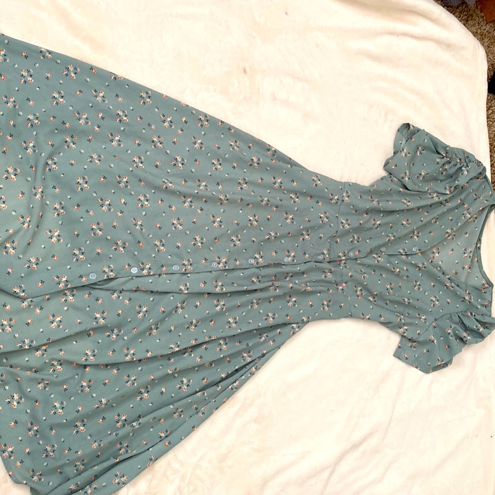 Vintage green dress